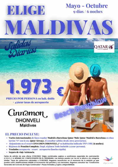 ELIGE MALDIVAS