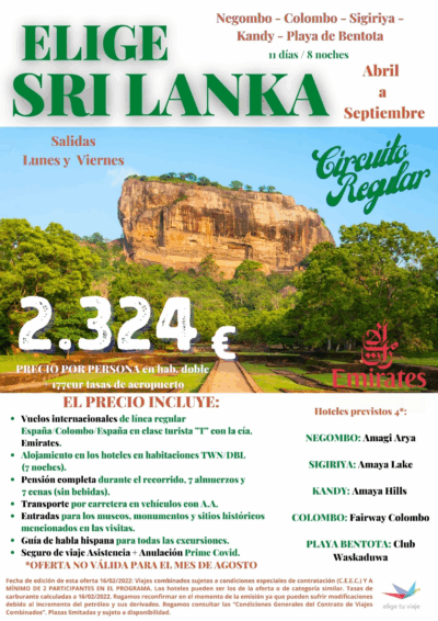ELIGE SRI LANKA