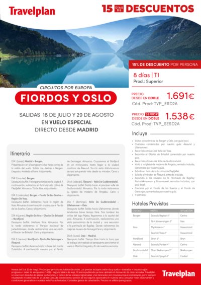 fiordos y oslo mad