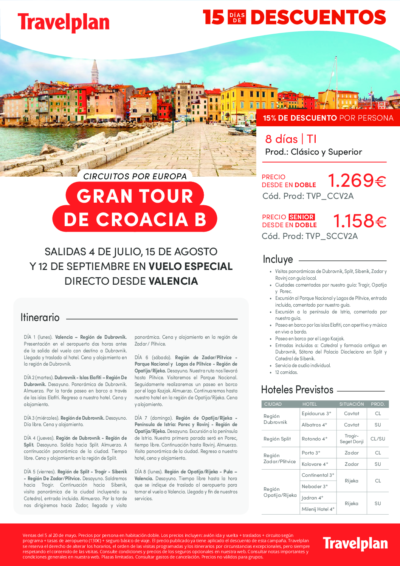 gran tour de croacia vlc