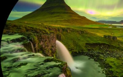 Auras boreales en Islandia
