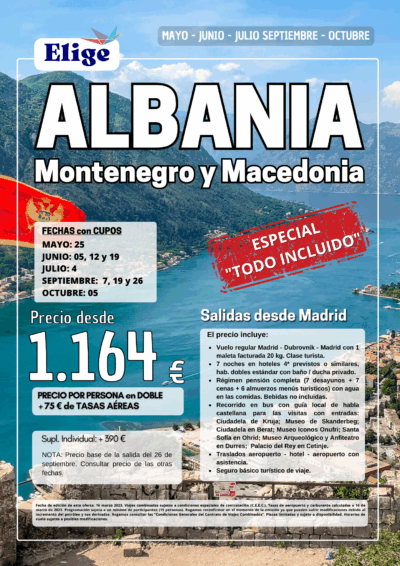 ALBANIA verano 23