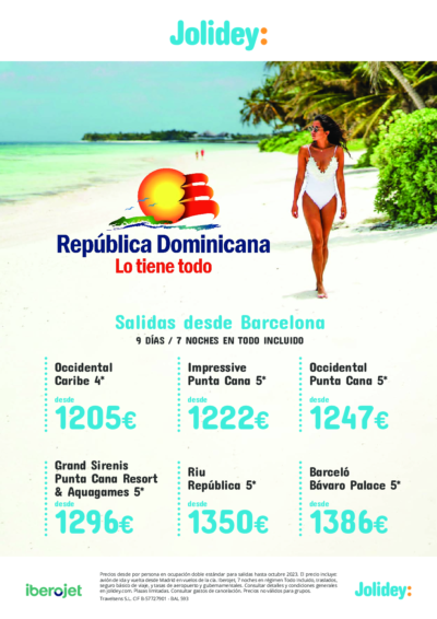 PUNTA CANA JOLIDEY