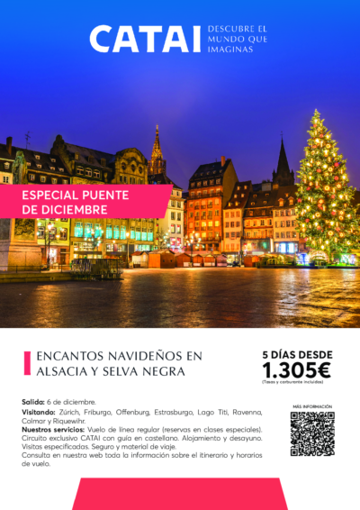 Encantos Navideños en Alsacia y Selva Negra