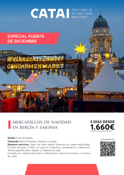 Mercadillos de Navidad en Berlín y Sajonia
